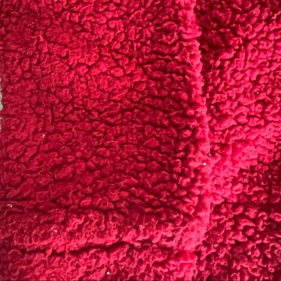 Sherpa Sequin Reindeer Christmas Sweater Pullover - Picture 5 of 8